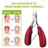 Podiatry Toe Nail Clippers for Thick/Heavy Duty Nails